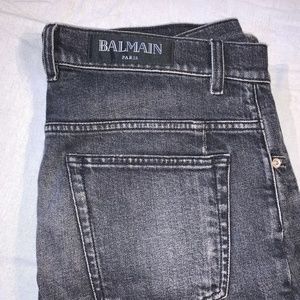 BALMAIN Straight Fit denim jeans